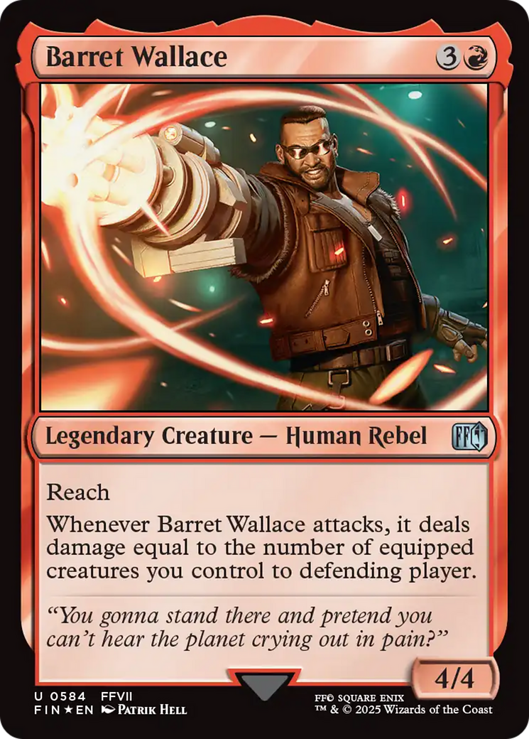 Barret Wallace (Surge Foil) [FINAL FANTASY] | Local Legends
