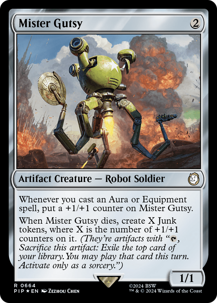 Mister Gutsy (Surge Foil) [Fallout] | Local Legends