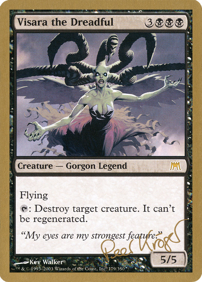 Visara the Dreadful (Peer Kroger) [World Championship Decks 2003] | Local Legends