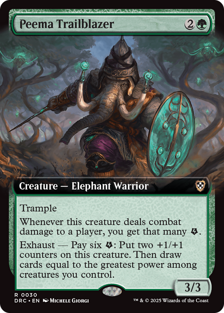 Peema Trailblazer (Extended Art) [Aetherdrift Commander] | Local Legends