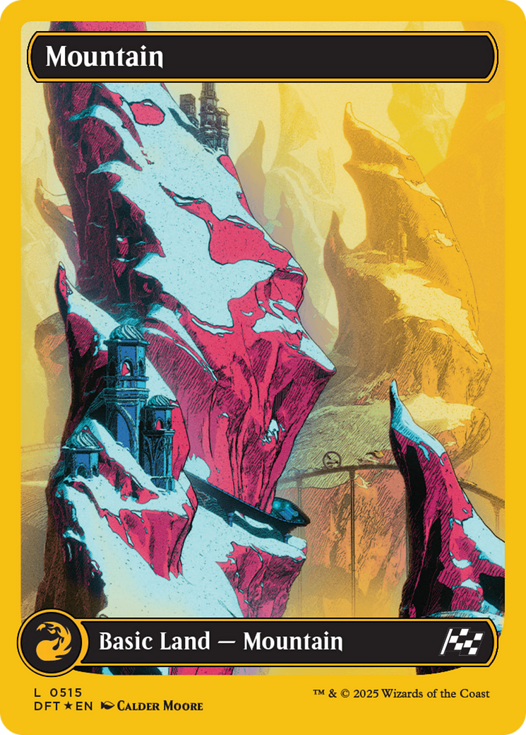 Mountain (0515) (First-Place Foil) [Aetherdrift] | Local Legends