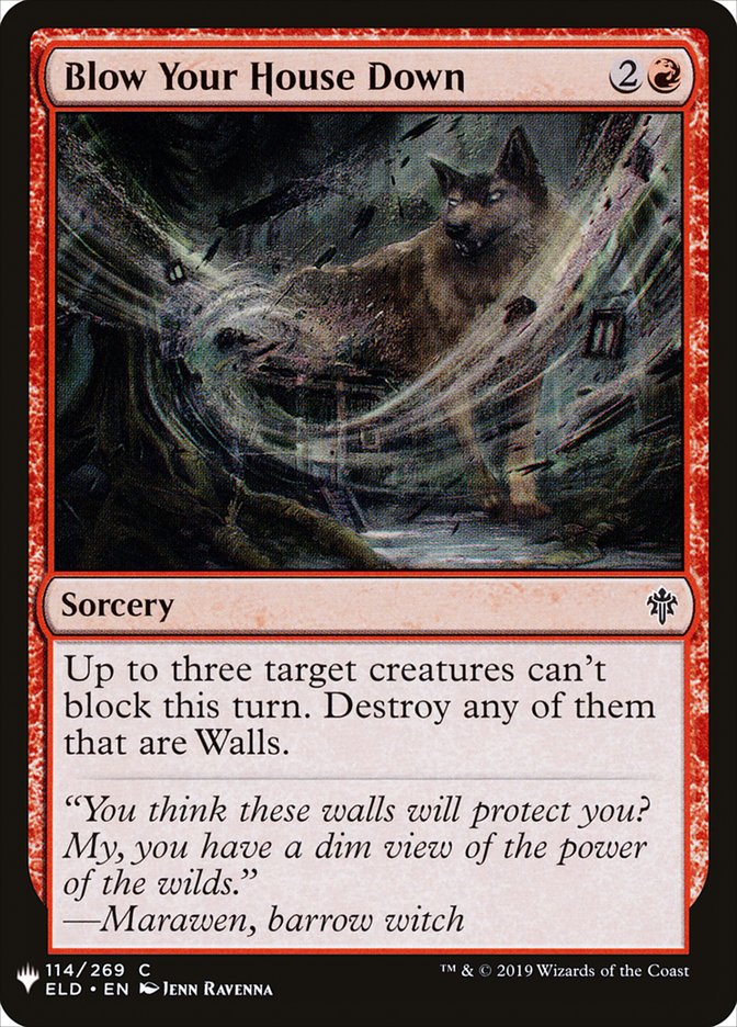 Blow Your House Down [Mystery Booster] | Local Legends
