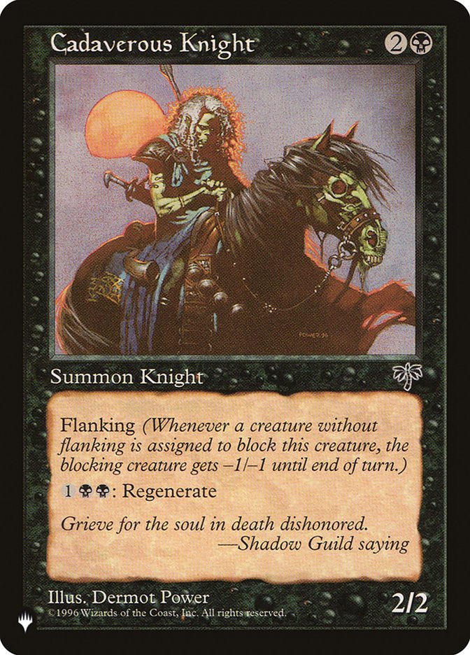Cadaverous Knight [The List] | Local Legends