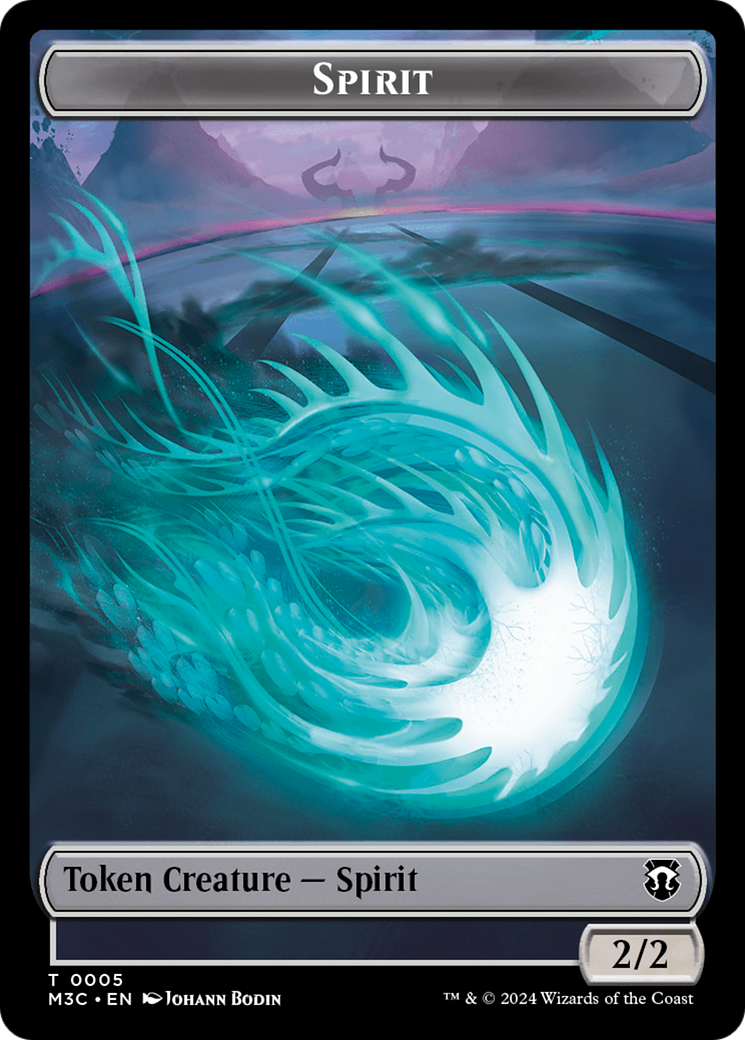 Eldrazi // Spirit Double-Sided Token [Modern Horizons 3 Commander Tokens] | Golgari Games