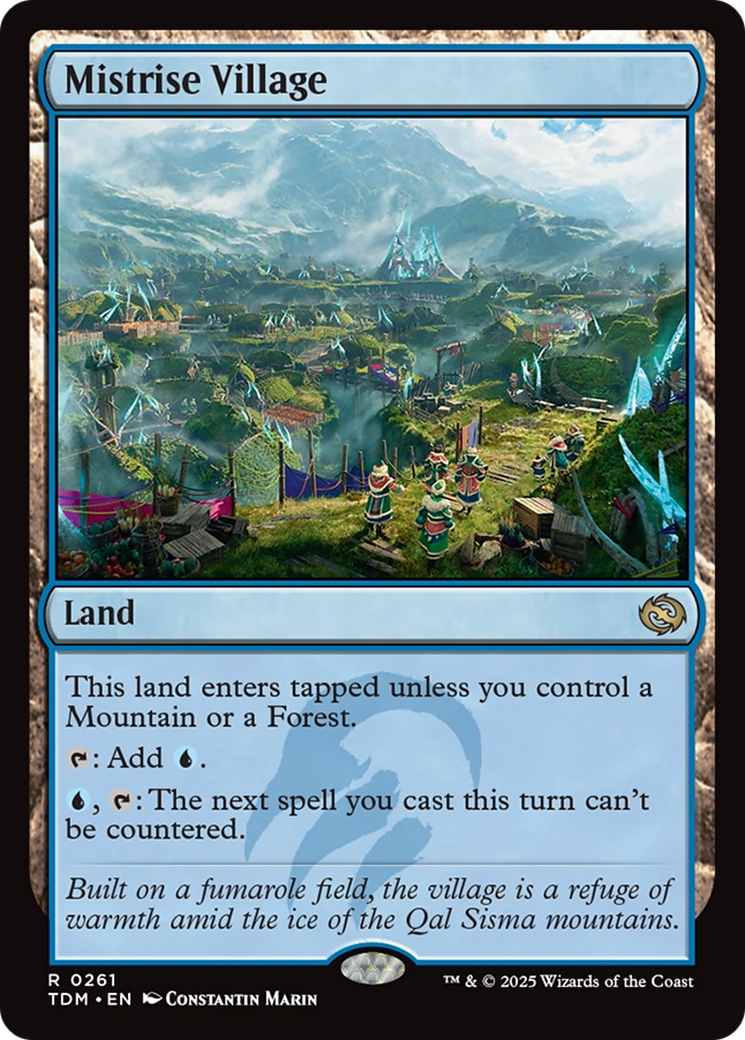 Mistrise Village [Tarkir: Dragonstorm] | Local Legends
