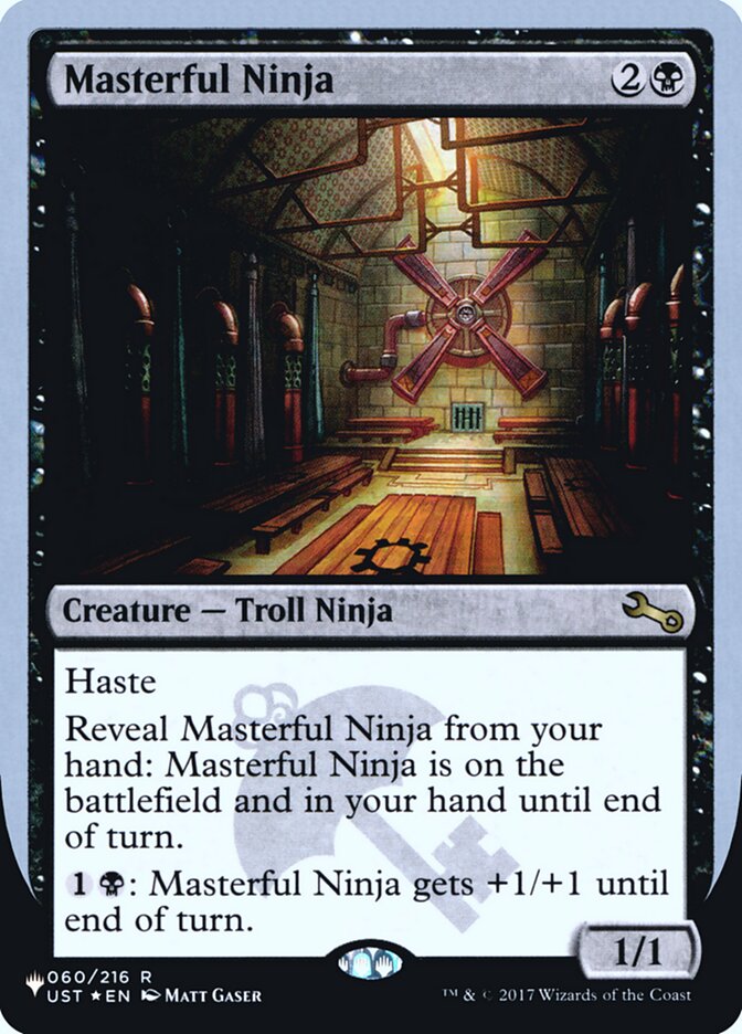 Masterful Ninja (Unfinity Foil Edition) [The List] | Local Legends
