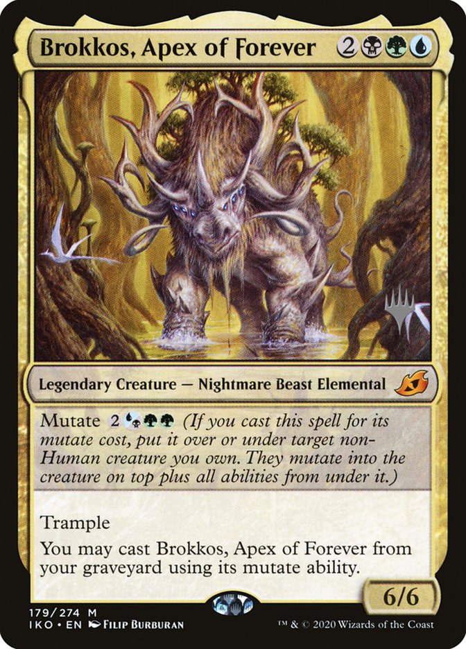 Brokkos, Apex of Forever (Promo Pack) [Ikoria: Lair of Behemoths Promos] | Local Legends