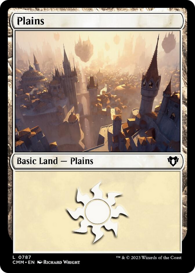 Plains (787) [Commander Masters] | Golgari Games