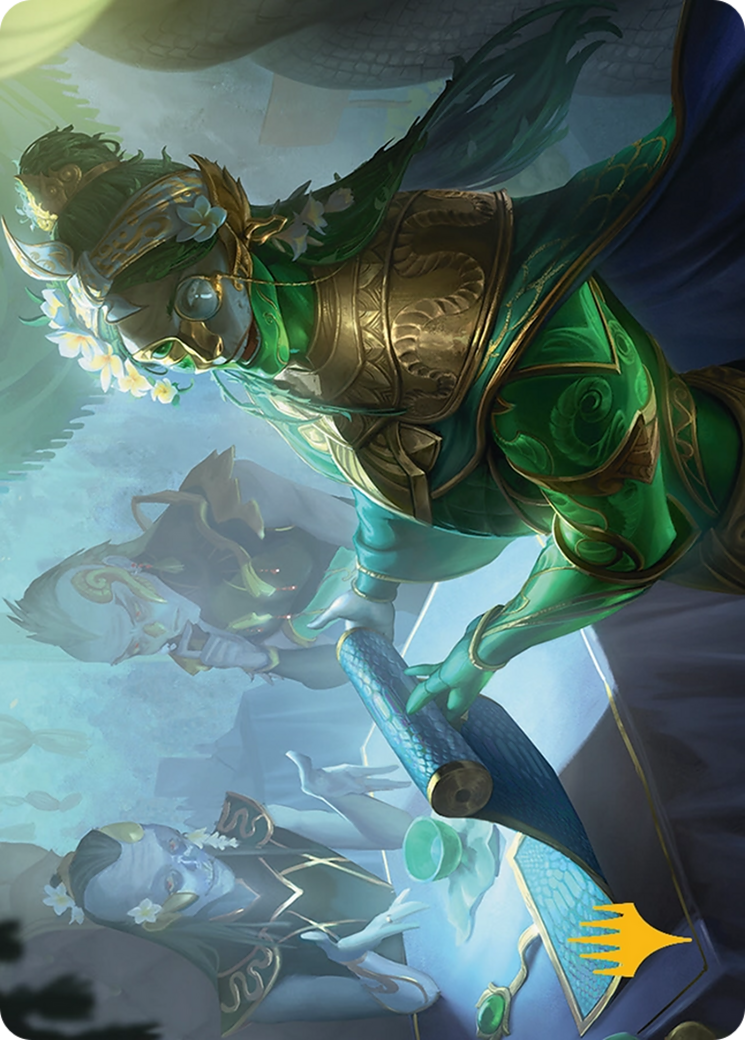 Sibsig Appraiser Art Card (8/54) [Tarkir: Dragonstorm Art Series] | Local Legends