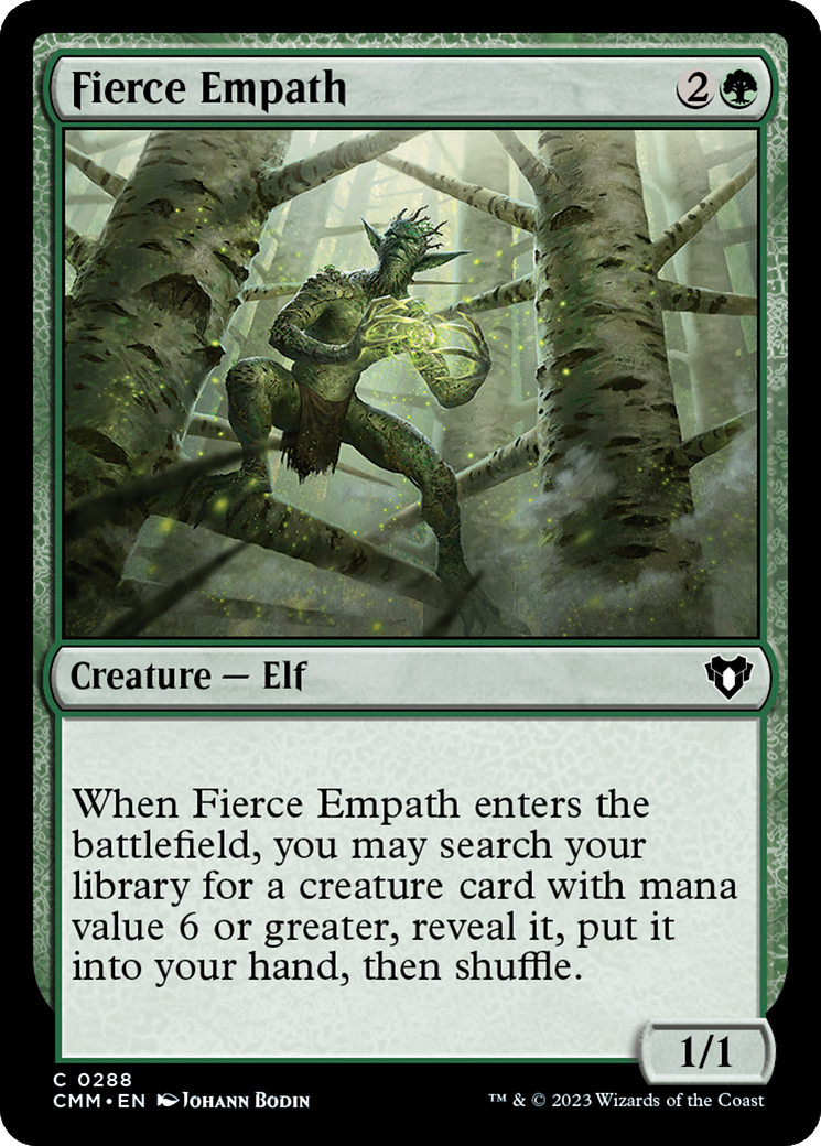 Fierce Empath [Commander Masters] | Golgari Games