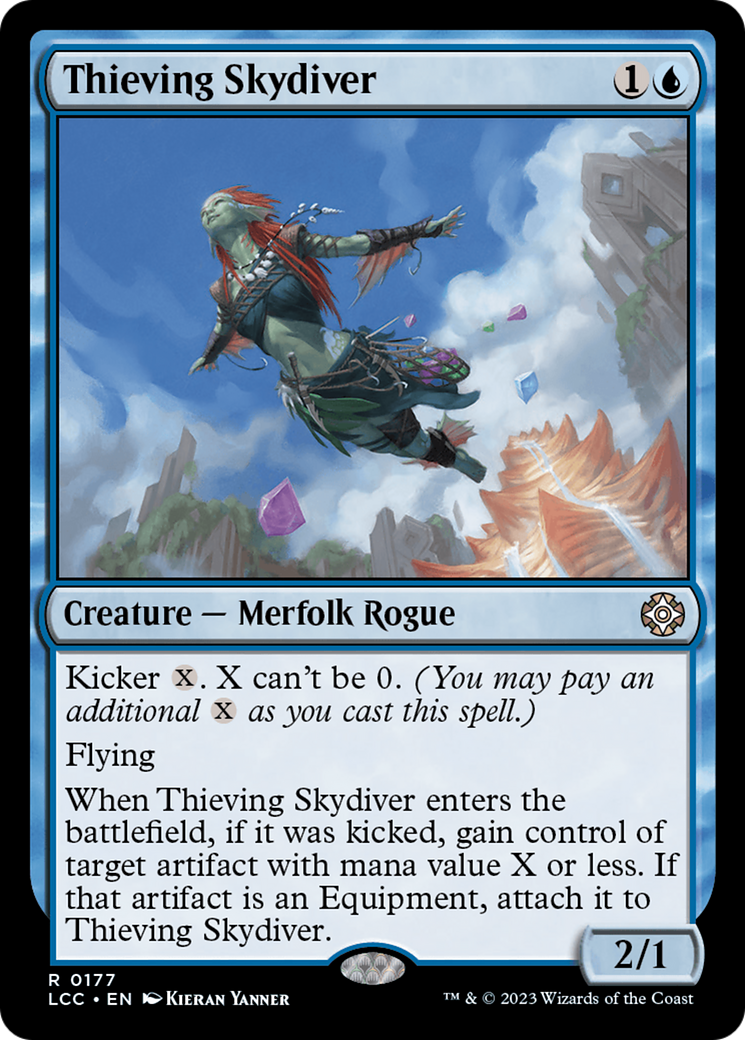Thieving Skydiver [The Lost Caverns of Ixalan Commander] | Local Legends