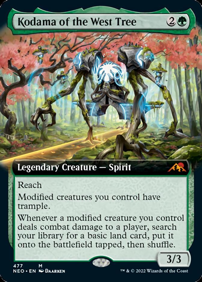 Kodama of the West Tree (Extended Art) [Kamigawa: Neon Dynasty] | Golgari Games