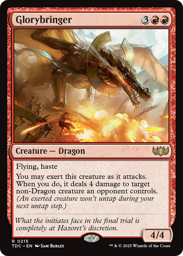 Glorybringer [Tarkir: Dragonstorm Commander] | Local Legends