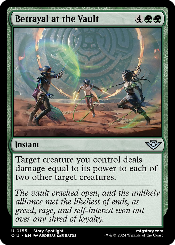 Betrayal at the Vault [Outlaws of Thunder Junction] | Local Legends