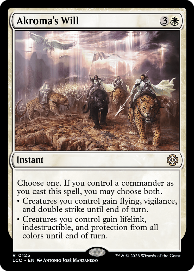 Akroma's Will [The Lost Caverns of Ixalan Commander] | Local Legends