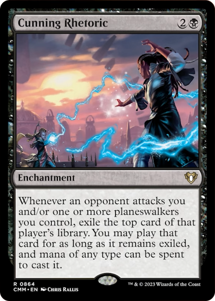 Cunning Rhetoric [Commander Masters] | Local Legends
