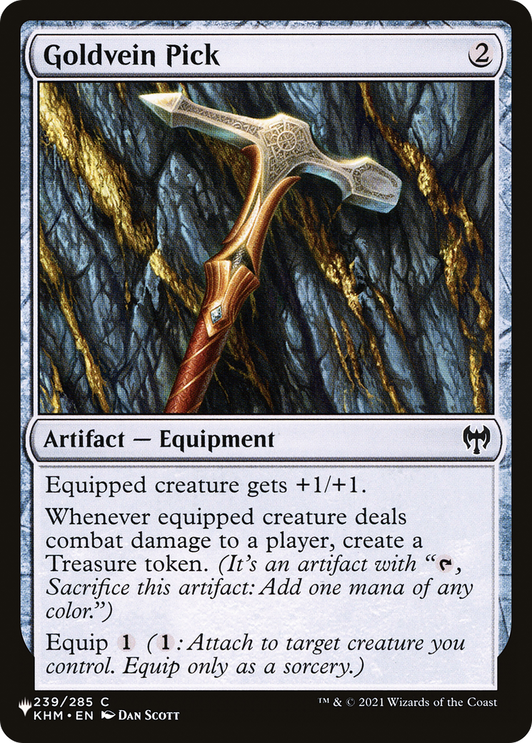 Goldvein Pick [The List] | Local Legends