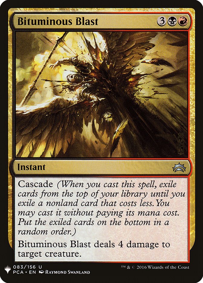 Bituminous Blast [Mystery Booster] | Local Legends
