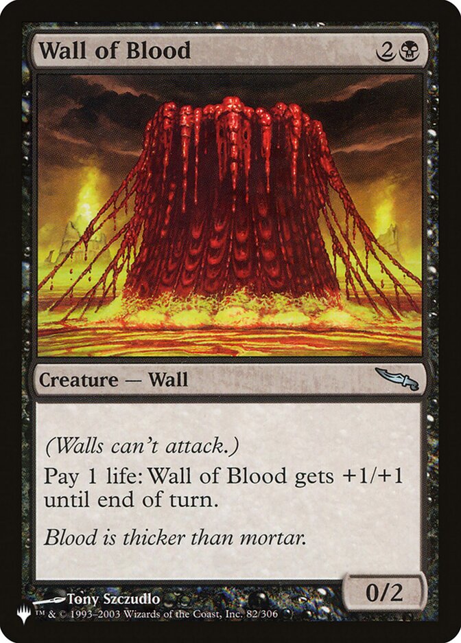 Wall of Blood [The List] | Local Legends