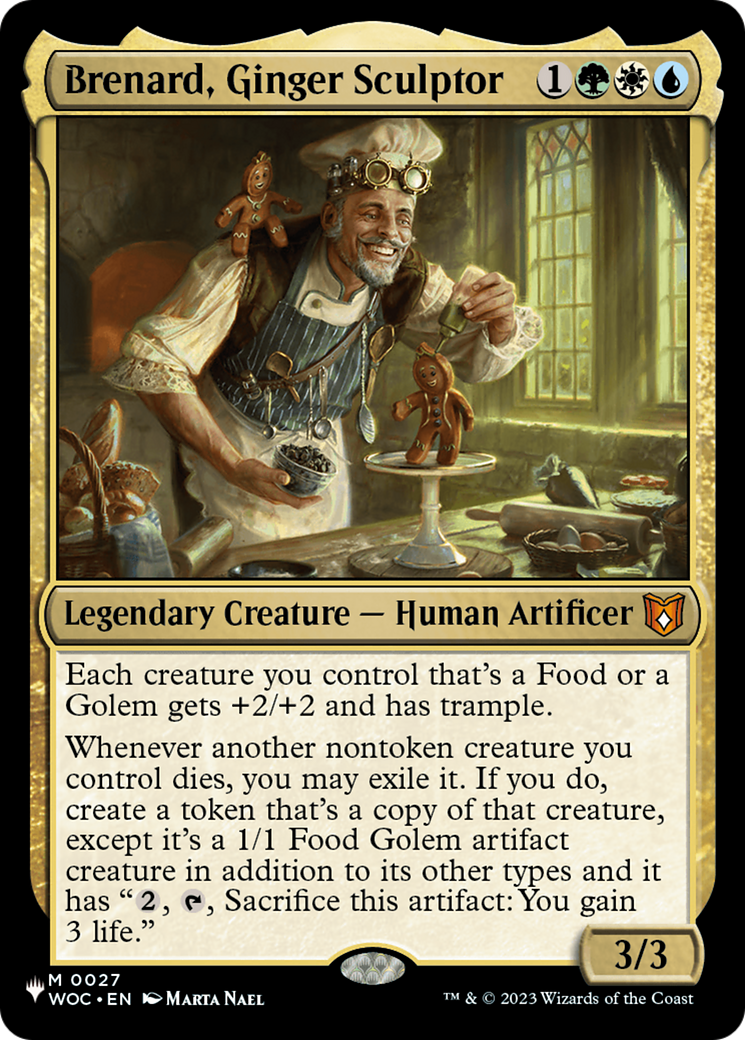 Brenard, Ginger Sculptor (WOC) [The List] | Local Legends
