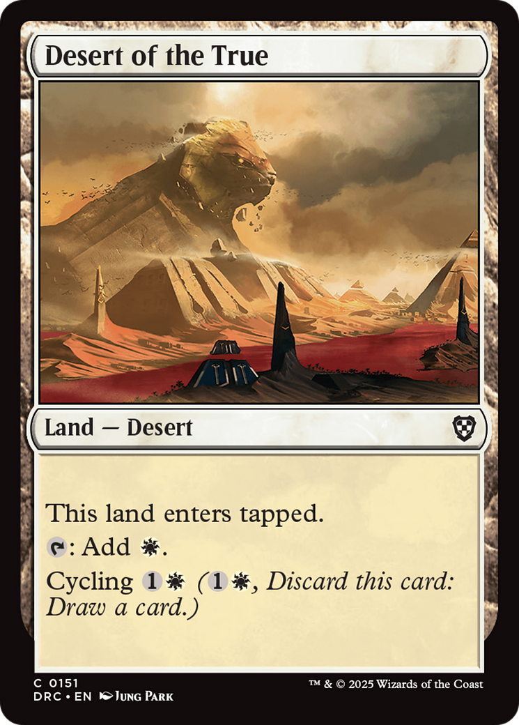 Desert of the True [Aetherdrift Commander] | Local Legends