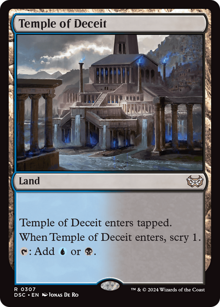 Temple of Deceit [Duskmourn: House of Horror Commander] | Local Legends