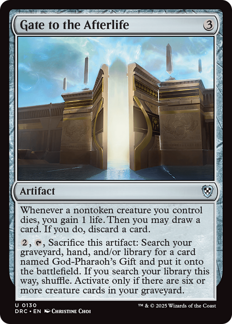 Gate to the Afterlife [Aetherdrift Commander] | Local Legends