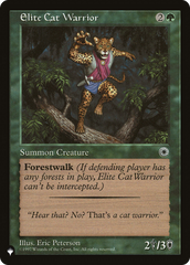 Elite Cat Warrior (Flavor Text) [The List Reprints] | Golgari Games