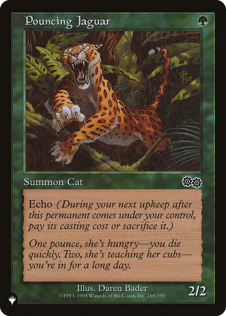 Pouncing Jaguar [The List] | Local Legends