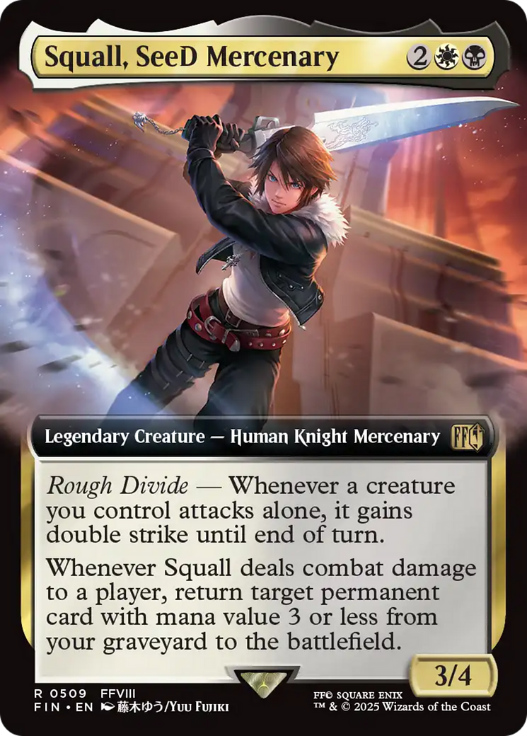 Squall, SeeD Mercenary (Extended Art) [FINAL FANTASY] | Local Legends