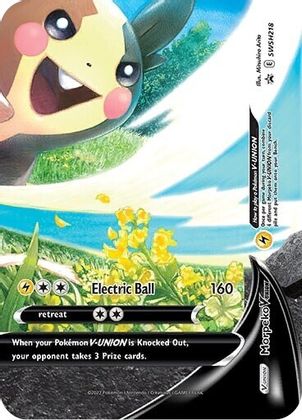 Morpeko V-UNION (SWSH218) [Sword & Shield: Black Star Promos] | Local Legends