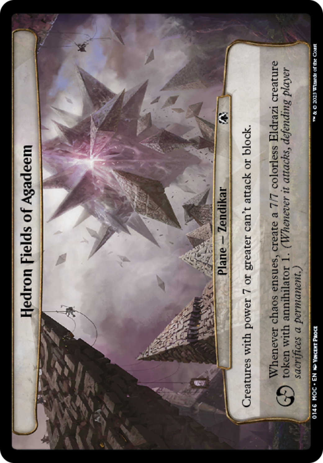 Hedron Fields of Agadeem [March of the Machine Commander] | Local Legends