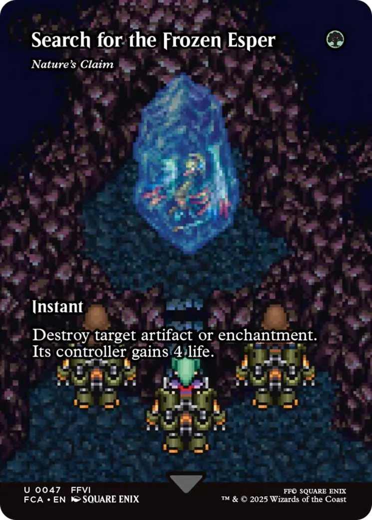 Search for the Frozen Esper - Nature's Claim (Showcase) [FINAL FANTASY : Through the Ages] | Local Legends