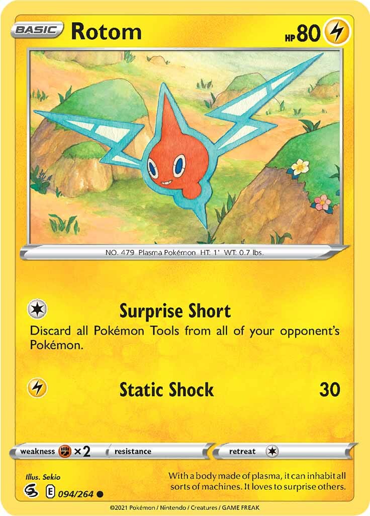 Rotom (094/264) [Sword & Shield: Fusion Strike] | Golgari Games