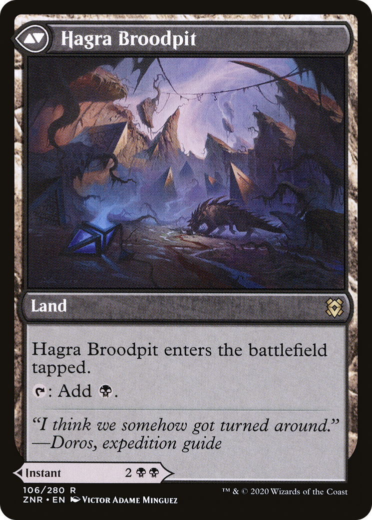 Hagra Mauling // Hagra Broodpit [Secret Lair: From Cute to Brute] | Local Legends