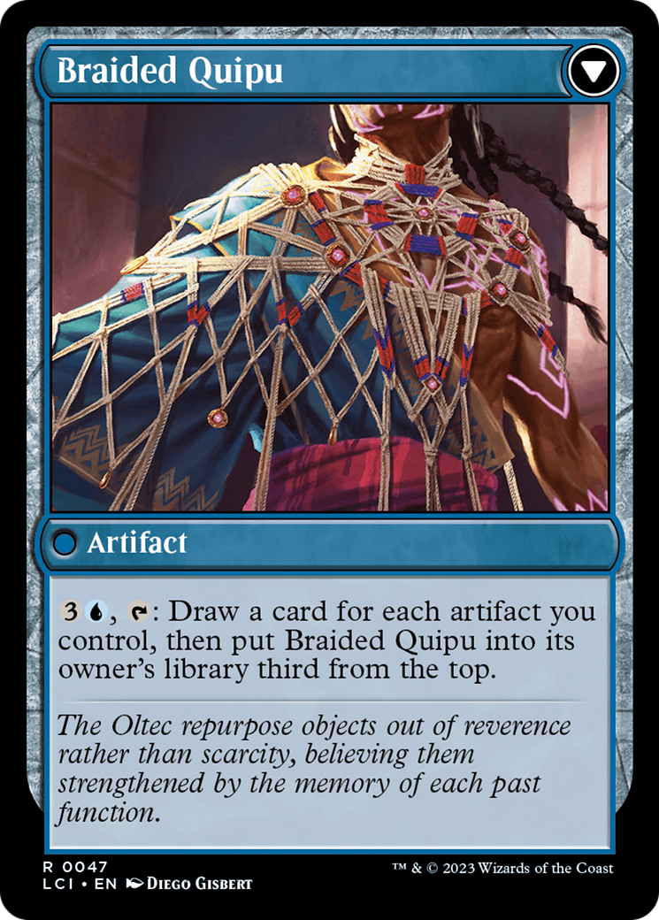 Braided Net // Braided Quipu [The Lost Caverns of Ixalan] | Golgari Games