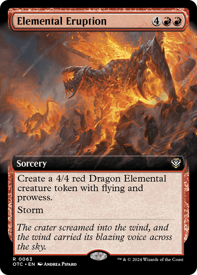 Elemental Eruption (Extended Art) [Outlaws of Thunder Junction Commander] | Local Legends