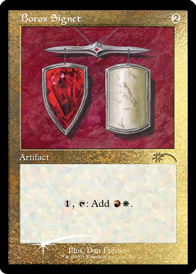 Boros Signet (Retro) (Foil Etched) [Secret Lair Drop Series] | Local Legends