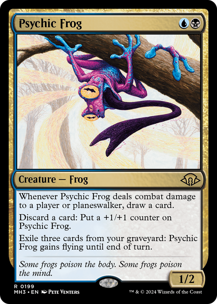 Psychic Frog [Modern Horizons 3] | Golgari Games