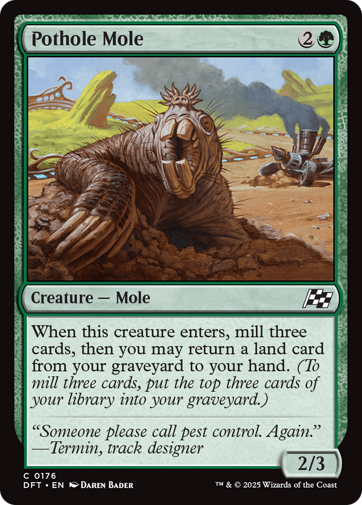 Pothole Mole [Aetherdrift] | Local Legends