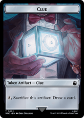 Human Noble // Clue (0022) Double-Sided Token [Doctor Who Tokens] | Local Legends