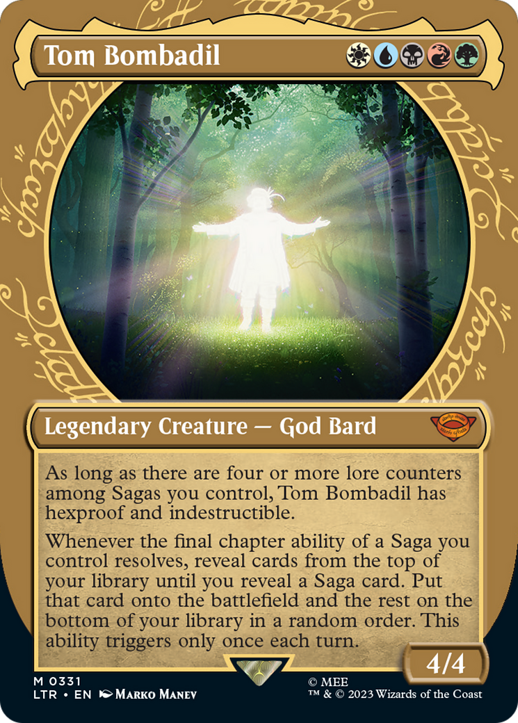 Tom Bombadil (Showcase Ring Frame) [The Lord of the Rings: Tales of Middle-Earth] | Golgari Games