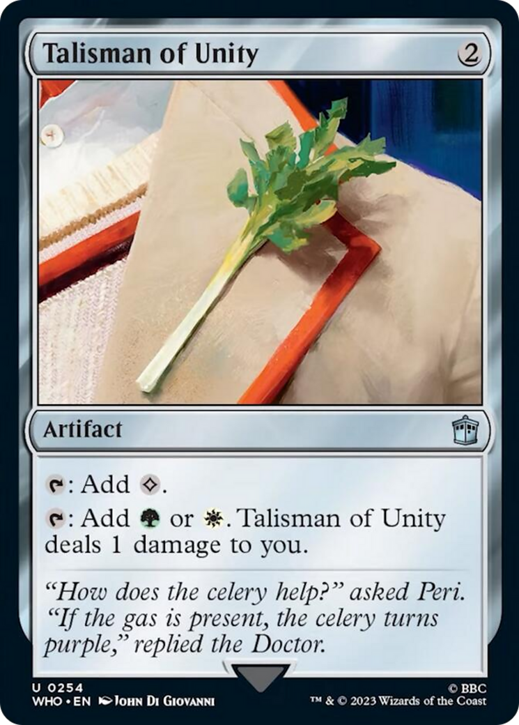Talisman of Unity [Doctor Who] | Local Legends