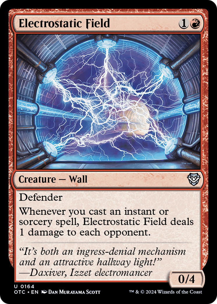 Electrostatic Field [Outlaws of Thunder Junction Commander] | Local Legends