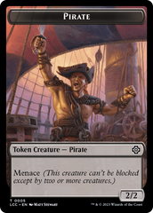 City's Blessing // Pirate (0005) Double-Sided Token [The Lost Caverns of Ixalan Commander Tokens] | Golgari Games