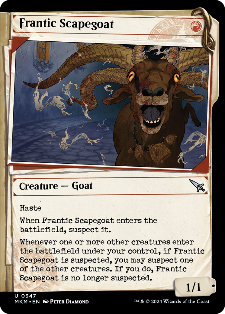 Frantic Scapegoat (Showcase) [Murders at Karlov Manor] | Local Legends