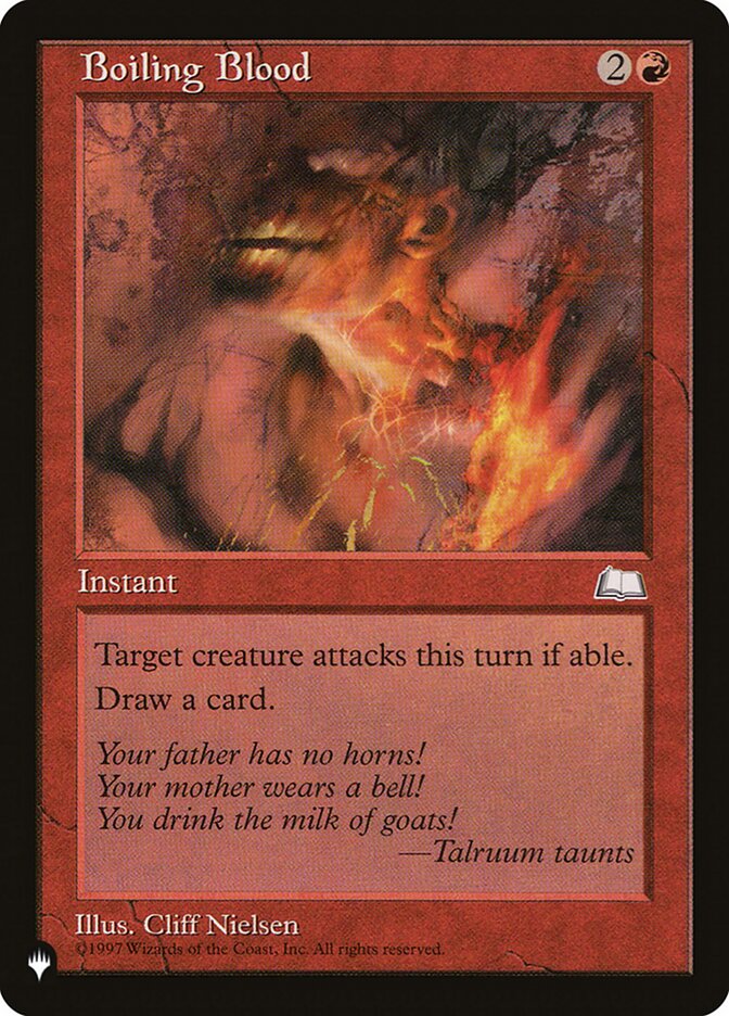 Boiling Blood [The List] | Local Legends