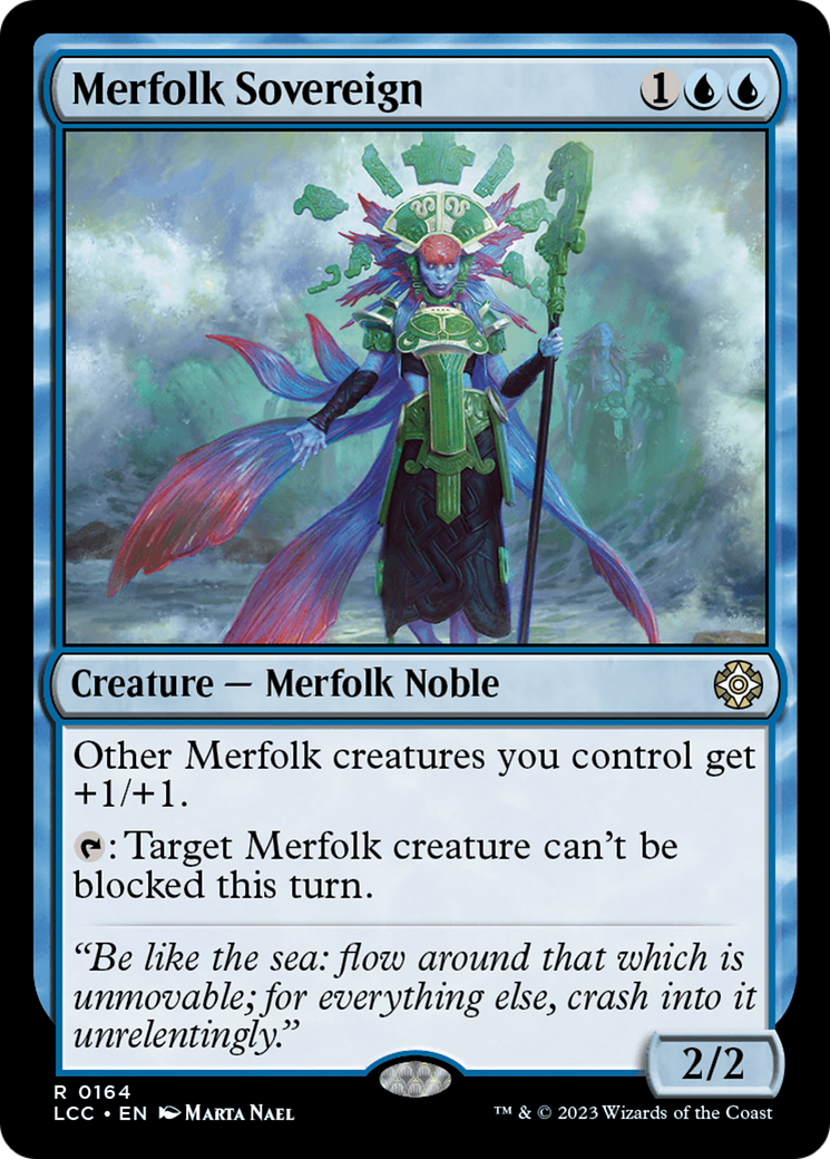 Merfolk Sovereign [The Lost Caverns of Ixalan Commander] | Local Legends