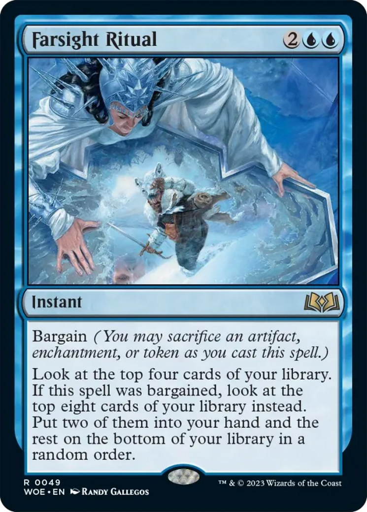 Farsight Ritual [Wilds of Eldraine] | Local Legends