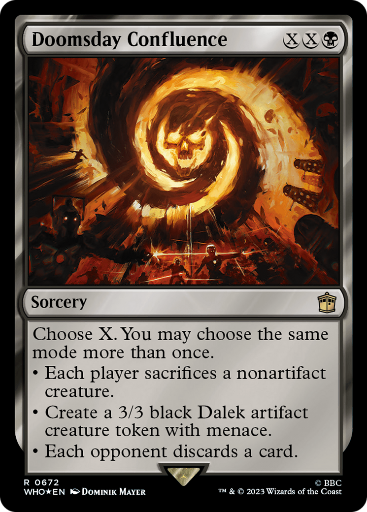 Doomsday Confluence (Surge Foil) [Doctor Who] | Local Legends